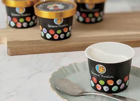 ジェラテリアクラキチの朝搾りジェラート